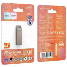Флеш-накопичувач Hoco UD13 USB3.2 - 64GB – Сірий