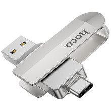 Флеш-накопичувач Hoco UD10 Metal Flash 2in1 USB 3.0/Type-C - 16GB