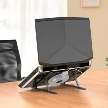 Подставка для ноутбука/планшета Hoco DH22 Active Cooling – Черный