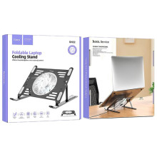 Подставка для ноутбука/планшета Hoco DH22 Active Cooling – Черный
