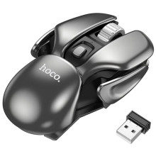 Миша ігрова Hoco DI43 Silent Click 2.4G – Чорний