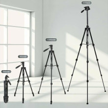 Штатив Jmary KP-2274 для зйомки 41-167см + чохол – Чорний