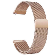 Ремінець Milanese Loop для Smart Watch 22mm – Rose Gold
