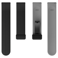 Силиконовый ремешок Classy для Smart Watch 20mm – Черный