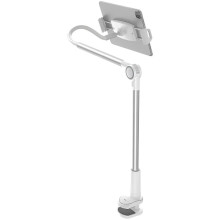 Регулируемый держатель для телефона/планшета Baseus Otaku Life Rotary Adjustment Lazy Pro (LUZQ) – Серебряный