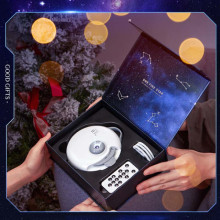 Проектор-ночник Galaxy E18 with Bluetooth and Remote Control + 4 discs 1800 mAh – Белый