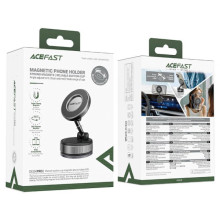 Магнитный держатель для телефона Acefast E28 Auto Fix 360° – Серый