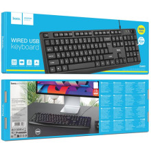 Провідна клавіатура Hoco GM60 Cool (English Version) – Чорний