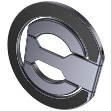 Магнітний тримач для телефону Hoco GH9 Double-ring – Сірий