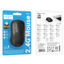 Мышь Hoco GM42 Platino 2.4G – Черный