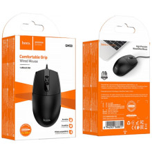 Провідна миша Hoco GM50 League – Чорний