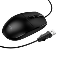 Провідна миша Hoco GM50 League – Чорний