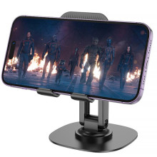 Підставка для телефону Hoco HD6 Winner dual-axis rotating – Чорний