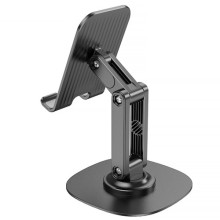 Підставка для телефону Hoco HD6 Winner dual-axis rotating – Чорний