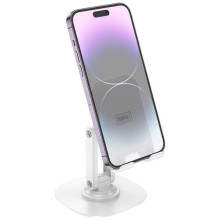 Подставка для телефона Hoco HD6 Winner dual-axis rotating – Белый