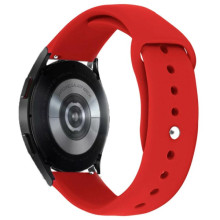 Силіконовий ремінець Sport для Smart Watch 20mm – Червоний