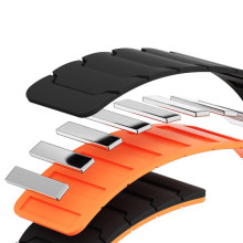 Ремінець Dual-color Magnetic для Smart Watch 22mm – Чорний