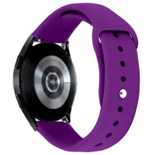 Силіконовий ремінець Sport для Smart Watch 20mm – Фіолетовий