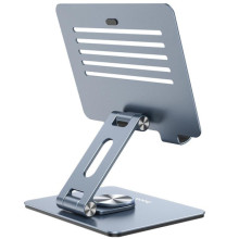 Підставка настільна Hoco PH52 Might metal rotating – Сірий