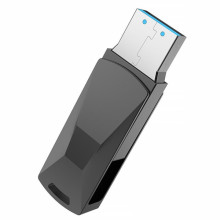 Флеш-накопичувач Hoco UD5 USB 3.0 — 16GB – Сірий