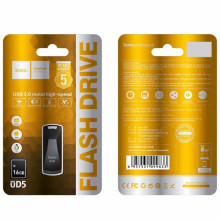 Флеш-накопичувач Hoco UD5 USB 3.0 — 16GB – Сірий
