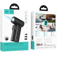 Портативный турбовентилятор Hoco HX68 Flujo fan – Черный