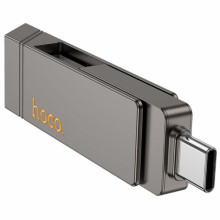 Флеш-накопитель Hoco UD15 2in1 Type-C USB 3.2 - 32GB – Серебряный