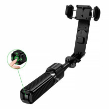 Монопод для селфи Hoco DYY06 трипод + съемный BT пульт + стабилизатор – Черный