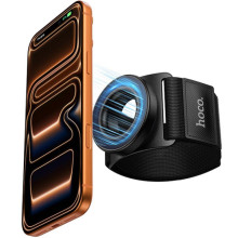 Магнитный держатель Hoco GT20 для запястья – Черный