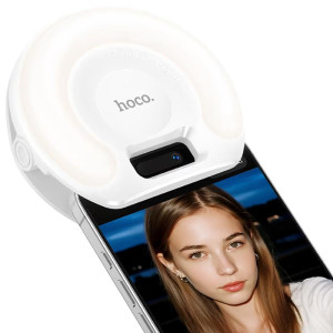 Портативная лампа для селфи Hoco K160 Olas 400 mAh