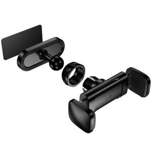 Держатель для телефона Hoco HD12 Supporter on magnet – Черный