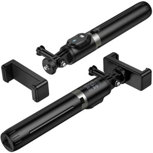 Монопод для селфи Hoco K101 Prestigio + съемный BT пульт – Черный