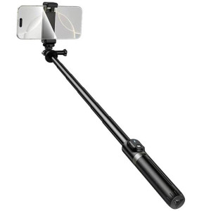 Монопод для селфи Hoco K101 Prestigio + съемный BT пульт – Черный