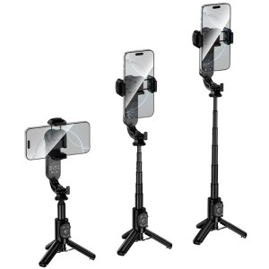 Монопод для селфи Hoco K90 Support axis smart+light – Черный