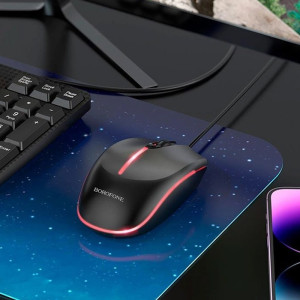 Мышь проводная Borofone BG10 Soaring