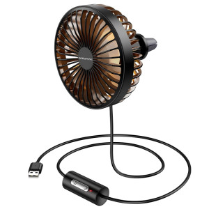 Вентилятор автомобильный Borofone DBF11 three speed (USB-A)