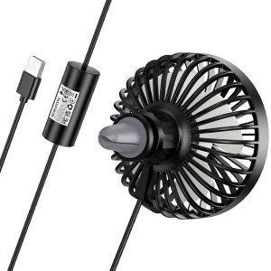 Вентилятор автомобильный Borofone DBF11 three speed (USB-A)