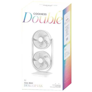 Настольный вентилятор S30 Dual-Fan 3000mAh