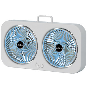 Настільний вентилятор F105 Dual-Fan Design 1800mAh – Blue