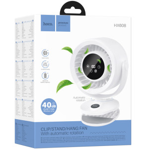 Портативный вентилятор Hoco HX608 handheld folding fan 3600 mAh