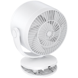 Портативный вентилятор Hoco HX608 handheld folding fan 3600 mAh – Белый
