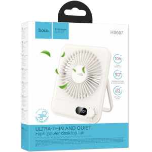 Портативный вентилятор Hoco HX607 handheld folding fan 2000 mAh