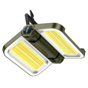 Кемпинговый фонарь Hoco DL22 solar-powered (5000 mAh) – Зеленый