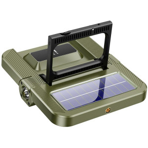 Кемпинговый фонарь Hoco DL22 solar-powered (5000 mAh) – Зеленый