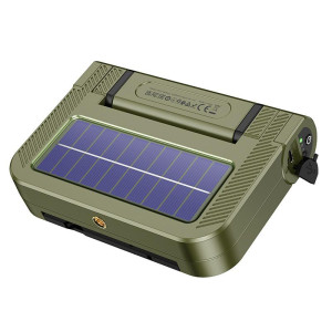 Кемпинговый фонарь Hoco DL22 solar-powered (5000 mAh) – Зеленый