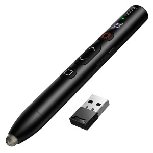 Лазерная указка Hoco GM203 Touch + стилус 180mAh – Черный
