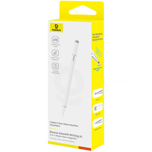Стилус Baseus Smooth Writing III Series Passive Stylus Non-magnetic (P80080804213) – Белый