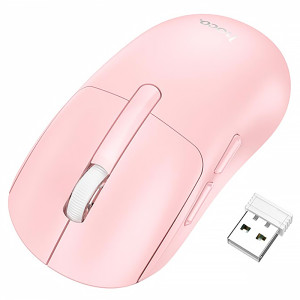 Мышь беспроводная Hoco DI88 Dragon Bluetooth + 2.4G – Розовый