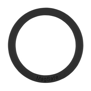 Металлическое кольцо Silicone Magnetic – Черный