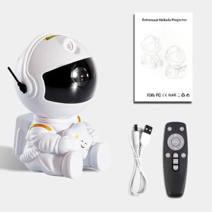Проектор-ночник XO CF4 Astronaut Star mini – Белый